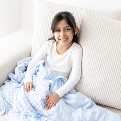 Toddler Blanket in Gingham Breeze 1.0