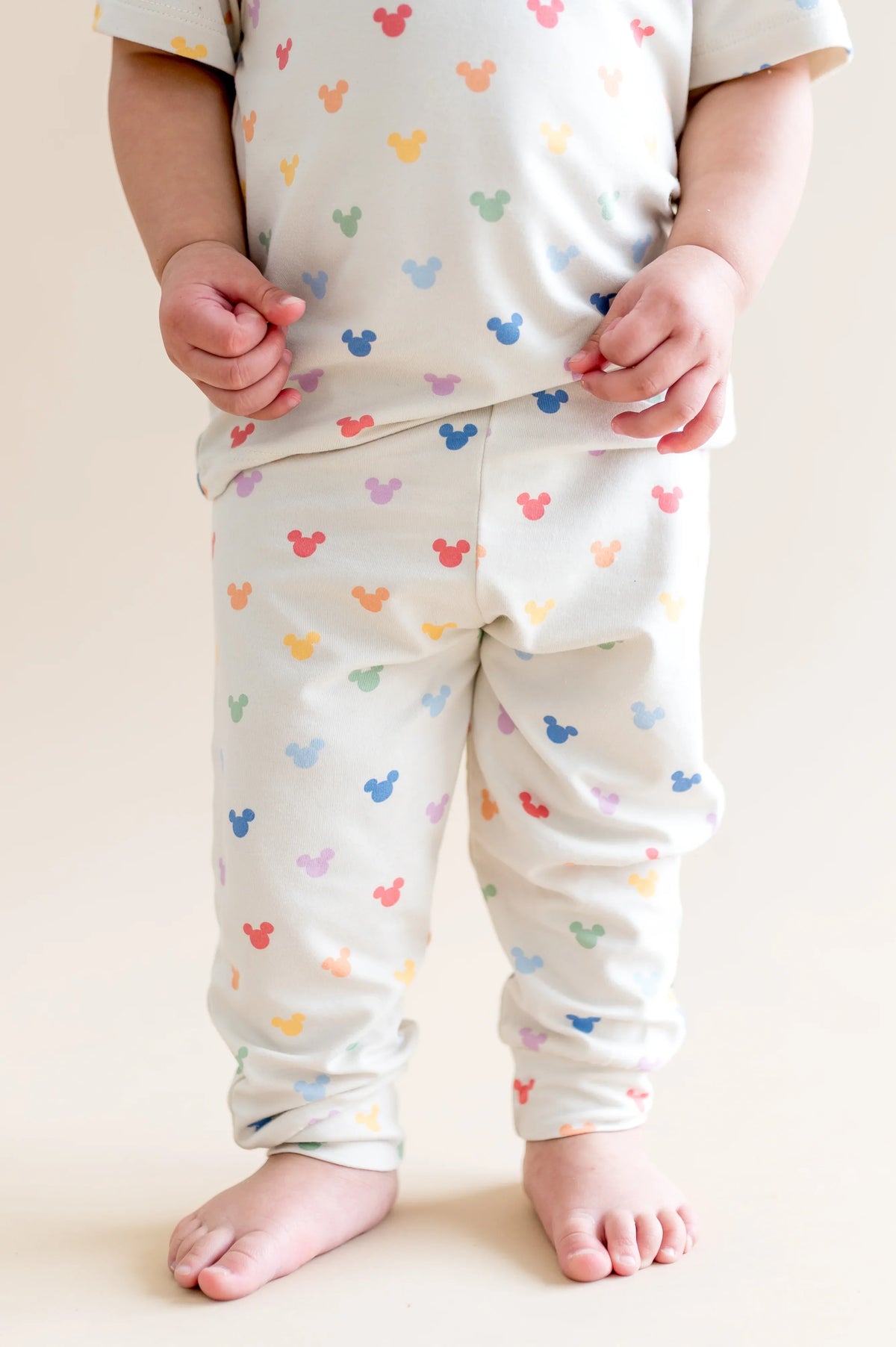 Pant in Pastel Mickey Mouse