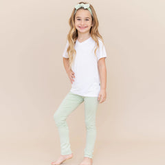 Toddler Leggings in Basil