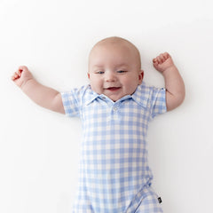 Polo Shortall in Gingham Breeze