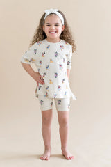 Toddler Biker Short Set in Mickey Mouse and Friends