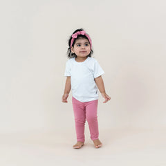 Toddler Leggings in Apple Blossom