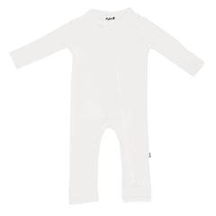 Zippered Romper in Cloud