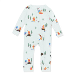 Zippered Romper in Winnie the Pooh Hundred Acre Wood