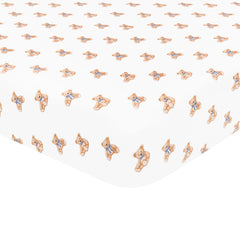 Mini Crib Sheet in Teddy Bear