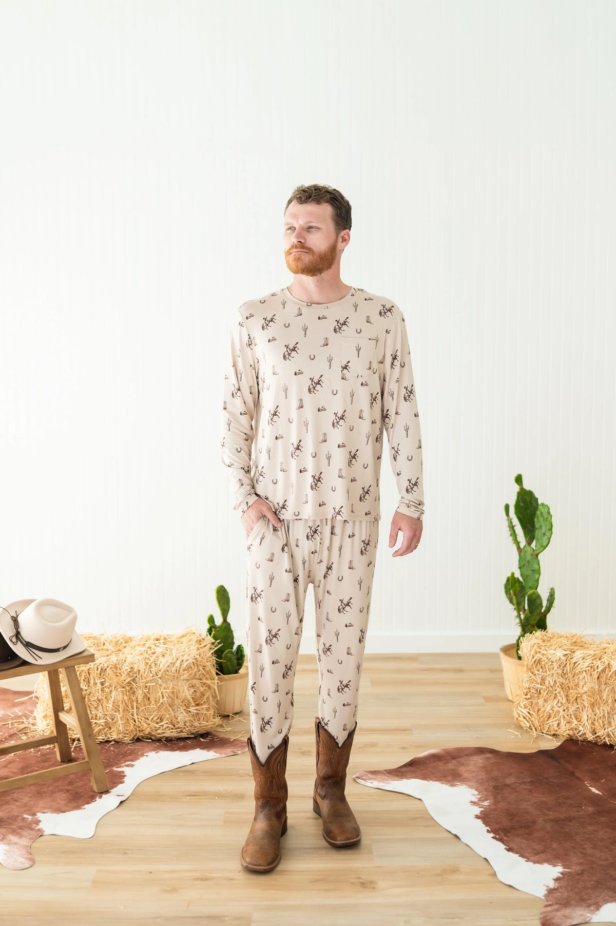 Men's Jogger Set in Classic Cowboy