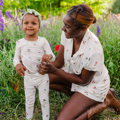 Long Sleeve Pajamas in Wildflower