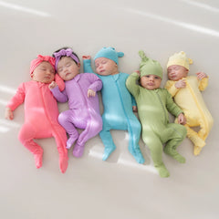 Zippered Footie in Poi