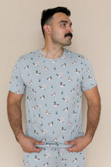 Men's Crew Neck Tee in Mallard Duck
