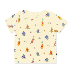 Toddler Basic Tee in Winnie the Pooh Celebration