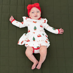 Bow Headband in Cardinal