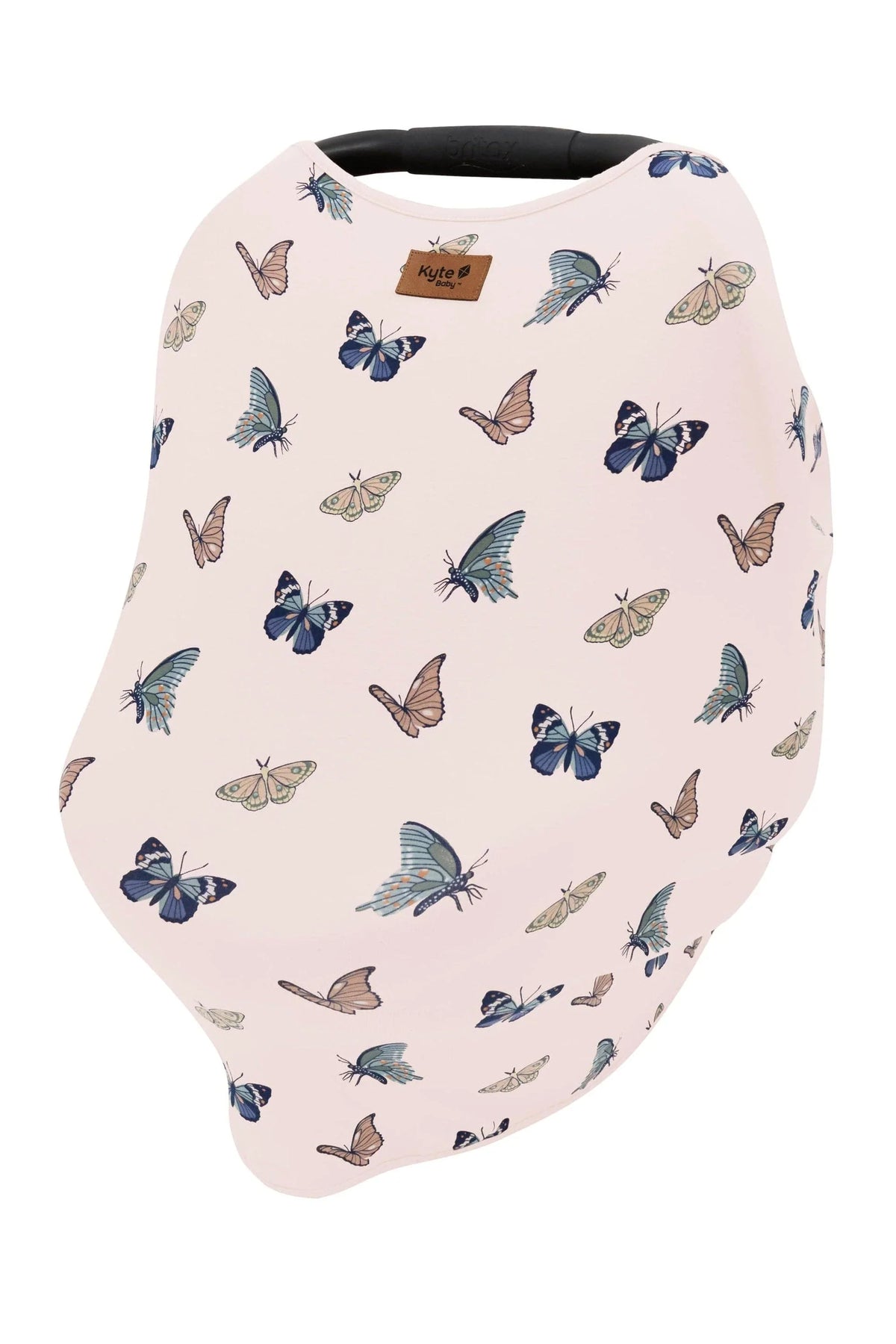 Car Seat Cover in Blush Butterfly