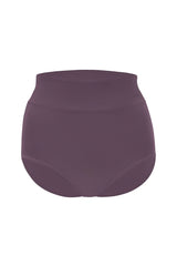 Women's High-Waisted Brief in Currant