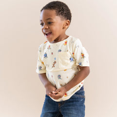 Toddler Crew Neck Tee in Winnie the Pooh Celebration