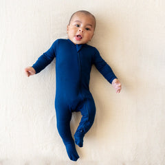 Zippered Footie in Tahoe