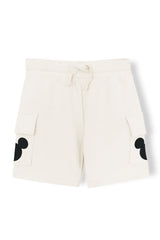 Cargo Short in Mickey Mouse on Ecru