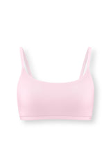 Women's Scoop Neck Bralette in Peony