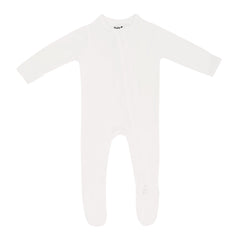 Zippered Footie in Cloud