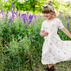Twirl Dress in Wildflower