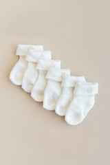 Baby 3-Pack Socks in Cloud