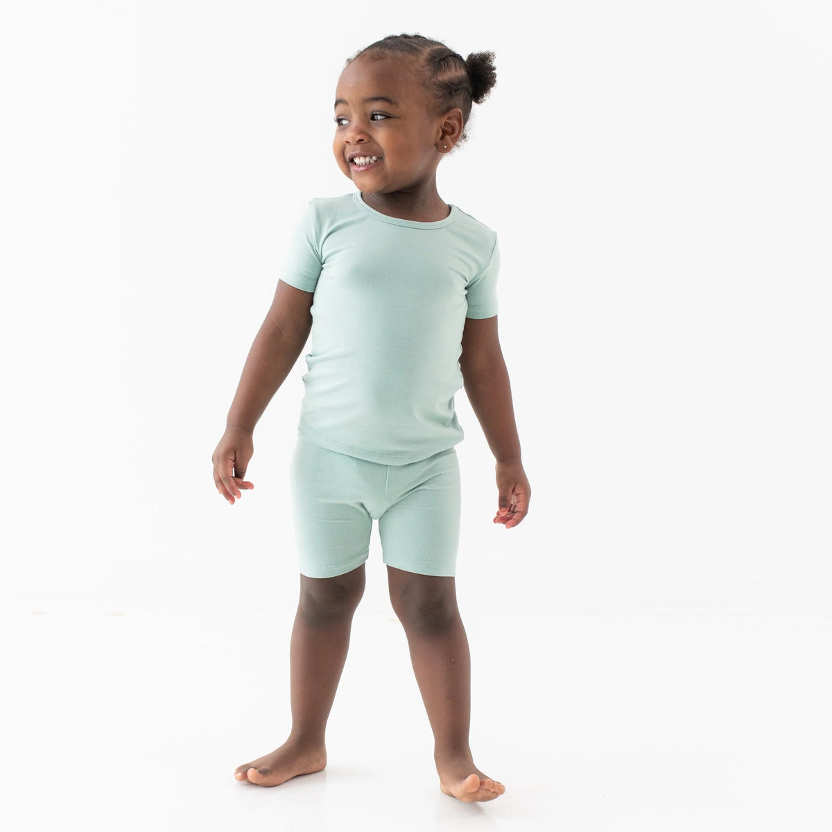 Short Sleeve Pajamas in Sage