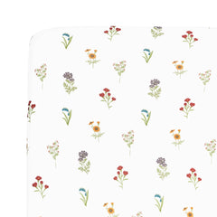 Mini Crib Sheet in Wildflower
