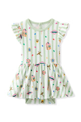 Twirl Bodysuit Dress in Honeydukes