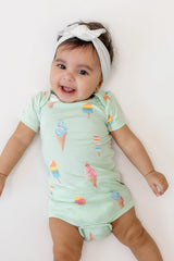 Bodysuit in Mint Ice Cream