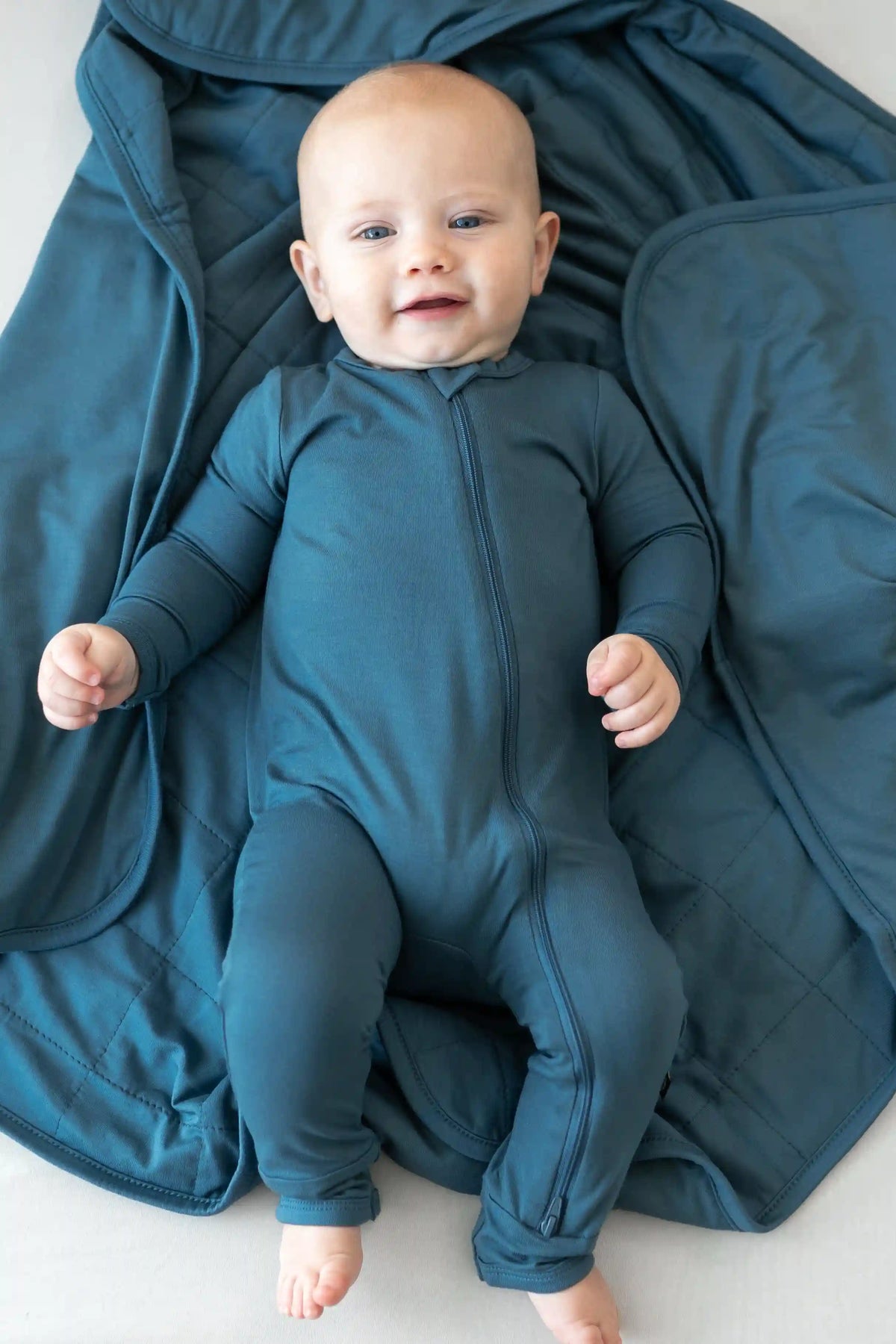 Baby Blanket in Atlantic 1.0