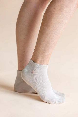 Women's Ankle Socks 3-Pack in Cafe