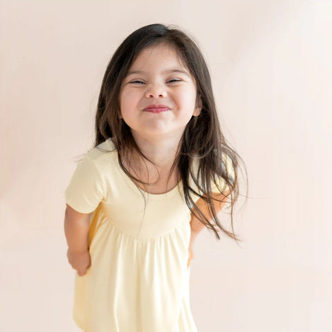 Twirl Dress in Chamomile