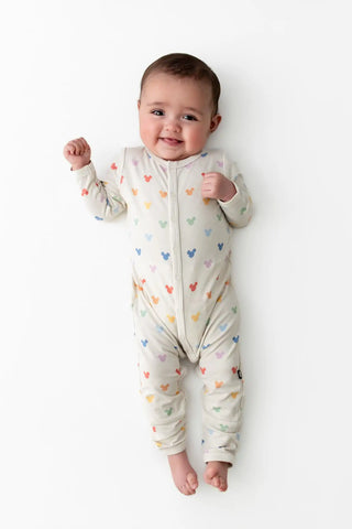 Romper in Pastel Mickey Mouse