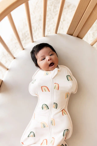Swaddle Bag in Retro Rainbow 0.5