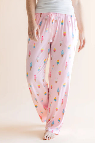Women's Lounge Pants in Sakura Ice Cream