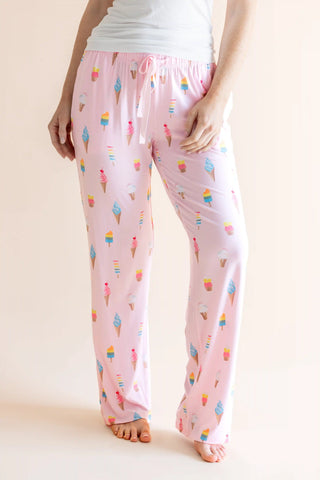 Women's Lounge Pants in Sakura Ice Cream