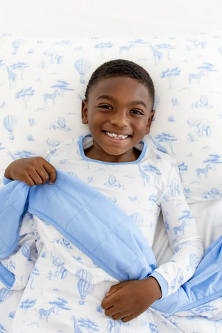 Standard Pillowcase in Toile Safari