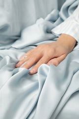 Bamboo Sateen Sheet Set in Ice
