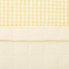 Baby Blanket in Gingham Chamomile 1.0