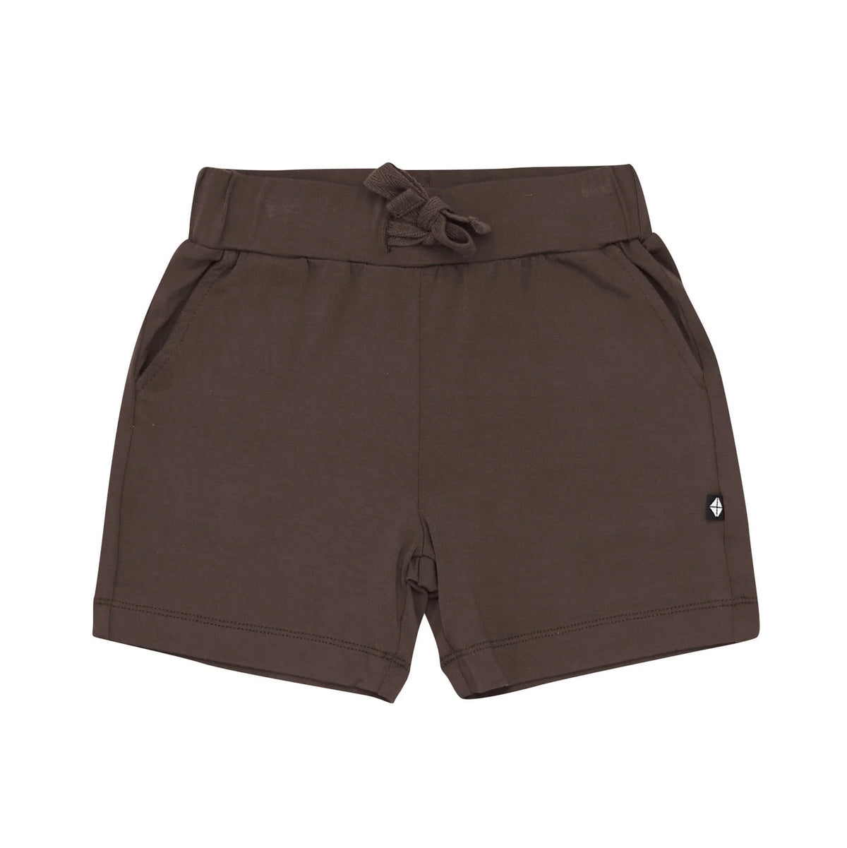 Drawstring Short in Espresso