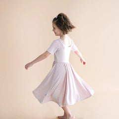 Twirl Dress in Blush