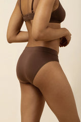 Women's Midi Brief in Toffee