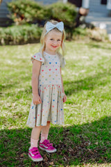 Pocket Dress in Pastel Mickey Mouse
