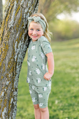 Short Sleeve Pajamas in Koala