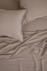Bamboo Sateen Sheet Set in Truffle