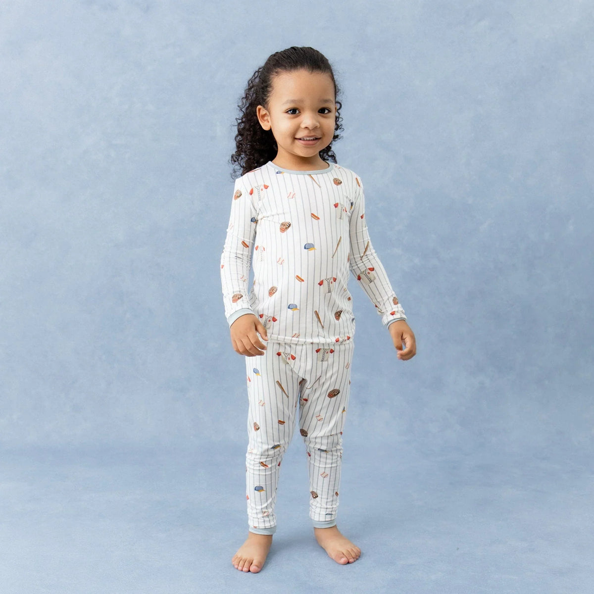 Long Sleeve Pajamas in Home Run
