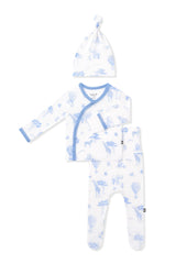 Take Me Home Set with Cap in Toile Safari