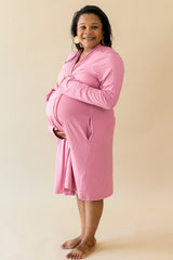 Women’s Lounge Robe in Apple Blossom