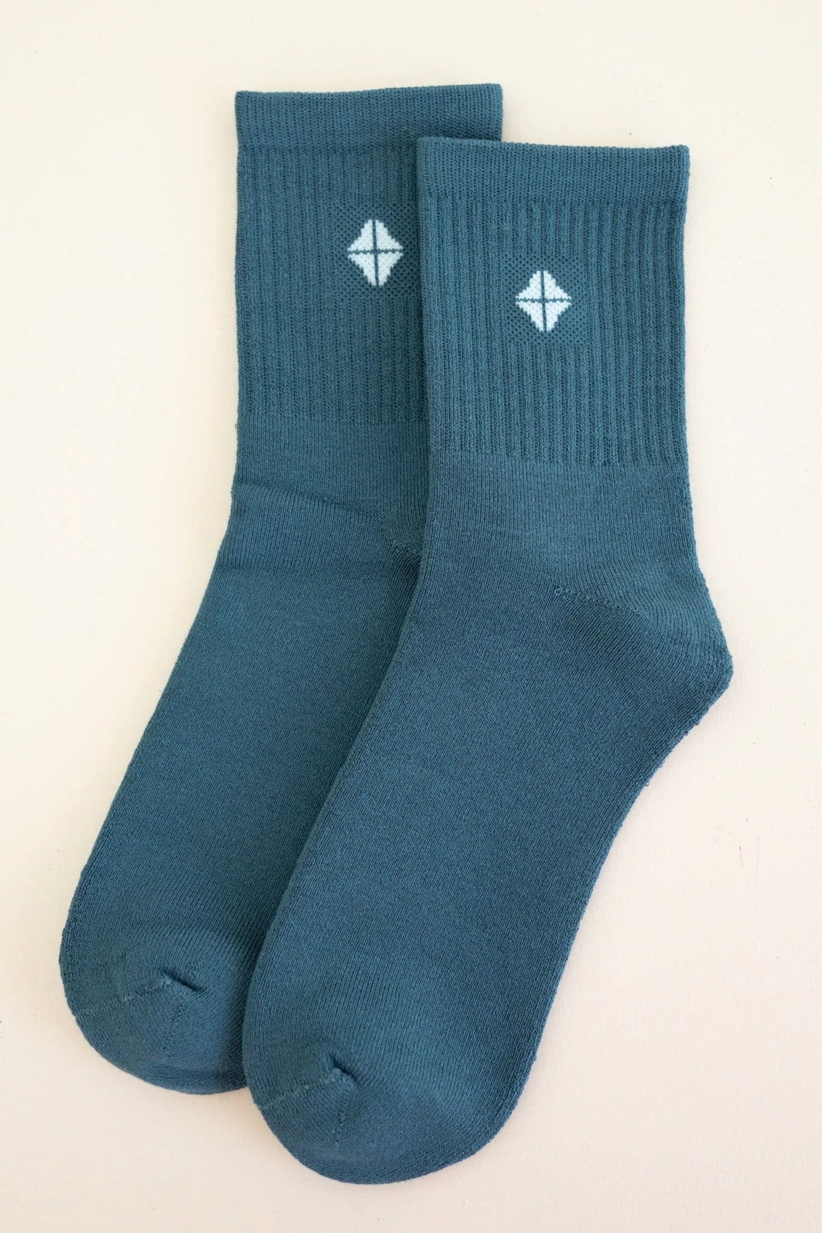 Adult Crew Socks in Atlantic