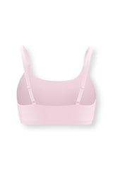 Women's Scoop Neck Bralette in Peony