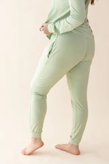 Women's Jogger Pajama Set in Basil